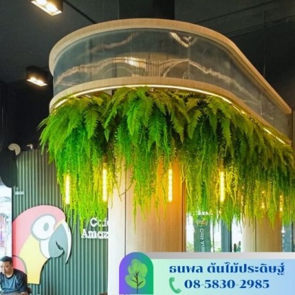 แขวนกระถาง - รับจัดสวนต้นไม้ปลอม - บริษัท เอนเกรท อินเตอร์เนชั่นแนล จำกัด