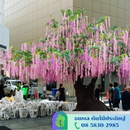 ต้นไทรปลอม - รับจัดสวนต้นไม้ปลอม - บริษัท เอนเกรท อินเตอร์เนชั่นแนล จำกัด