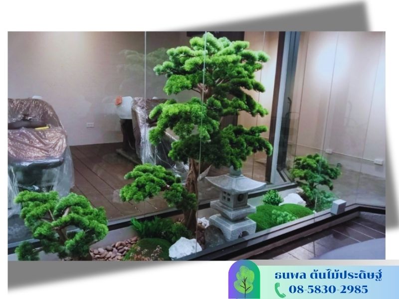 รับจัดสวนต้นไม้ปลอม